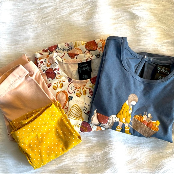 Cynthia Rowley infant girls 4pc mix and match legging set. 24m. - Picture 3 of 9